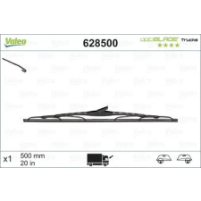 Valeo törlőlapát 628500 autóalkatrész