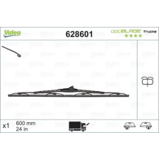 Valeo törlőlapát 628601 autóalkatrész