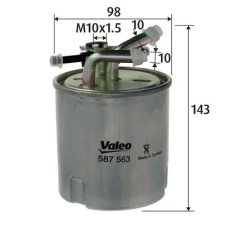 Valeo Üzemanyagszűrő 587563 autóalkatrész