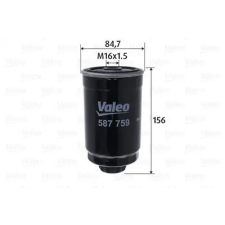 Valeo Üzemanyagszűrő 587759 autóalkatrész