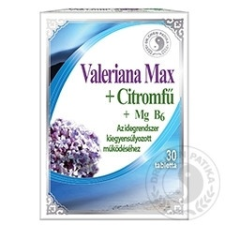Valeriana Dr.chen valeriana max+citromfű tabletta 30 db vitamin és táplálékkiegészítő