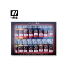 Vallejo Advanced Game Color festék készlet 16x 18ml makett