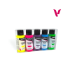 Vallejo Fluorescent Premium Airbrush Colors foszforeszkáló festék készlet 5x 60ml
