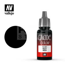 Vallejo Game Color Black akrilfesték 72051 akrilfesték