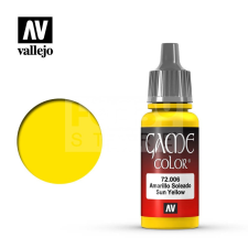 Vallejo Game Color Sun Yellow akrilfesték 72006 akrilfesték