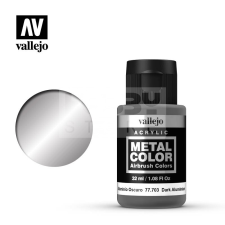 Vallejo Metal Color Dark Aluminium 32 ml - akrilfesték 77703V akrilfesték