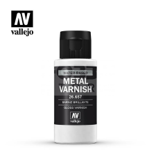 Vallejo Metal Color Gloss Metal Varnish metál lakk 60 ml 26657V hobbifesték