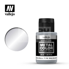 Vallejo Metal Color White Aluminium 32 ml - akrilfesték 77706V akrilfesték