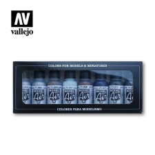 Vallejo Metallic Colors akril festék készlet 8x 17ml makett
