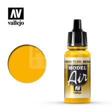 Vallejo Model Air Medium Yellow akrilfesték 71002V akrilfesték