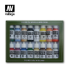 Vallejo Model Color Basic Colors USA akrilfesték készlet 16x 18ml