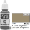Vallejo Model Color German Cam.Beige WWII Akrilfesték 70821 (70821)