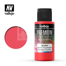 Vallejo Premium RC Colors Scarlet Fluo akrilfesték (60 ml) 62034V akrilfesték