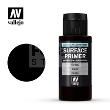 Vallejo Surface Primer Black alapozófesték 60ml 73602V hobbifesték