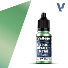 Vallejo True Metallic Metal - Dusken Green Light akrilfesték 77114V akrilfesték