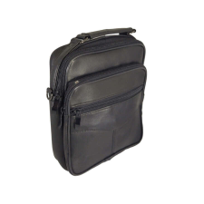  Valódi bőr fekete válltáska 8724 kézitáska és bőrönd