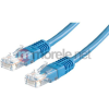 Value 21.99.0954 RJ45 Hálózati kábel, patchkábel CAT 6 U/UTP 1.50 m Kék Árnyékolatlan 1 db (21.99.0954150)