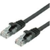 Value 21.99.1075 RJ45 Hálózati kábel, patchkábel CAT 6 U/UTP 7.00 m Fekete Árnyékolatlan, Halogénmentes, Lángálló 1 db (21.99.1075)