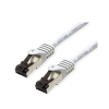 Value 21.99.1802-100 S/FTP Cat8 RJ45 Patch kábel 2m - Szürke (21.99.1802-100)