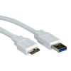 Value Kábel USB 3.0 A-MicroB M/M 0.15m (11.99.8876-10)