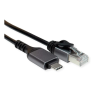 Value Kábel USB 3.2 USB-C - RJ45, M/M, 1m, fekete (12.99.1165-10)