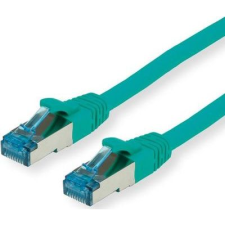 Value Patch kábel S/FTP, CAT6A, 2m, zöld (JAB-2552657) kábel és adapter