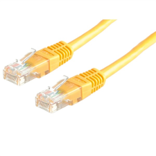 Value Patch kábel UTP, CAT6, 2m, sárga (21.99.1542-150) kábel és adapter