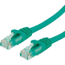 Value Patch kábel UTP CAT6a, kihúzás gátló, 1m, zöld (JAB-2600103) kábel és adapter
