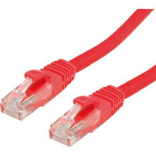 Value Patch kábel UTP CAT6a, kihúzás gátló, 2m, piros (21.99.1422) kábel és adapter