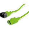 Value Roline 19.08.1528 Áram Csatlakozókábel Zöld 0.80 m (JAB-6003129)