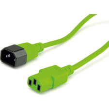 Value Roline 19.08.1528 Áram Csatlakozókábel Zöld 0.80 m (JAB-6003129) kábel és adapter