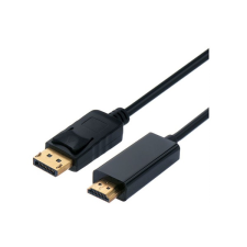 Value STANDARD Kábel DisplayPort - HDMI 3m, fekete (S3682-10) kábel és adapter