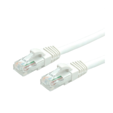 Value UTP CAT6 Patch kábel 2m - Fehér kábel és adapter