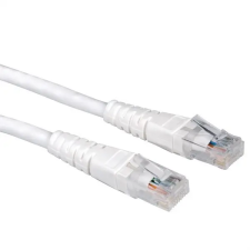 Value VALUE Kábel UTP CAT6 LSOH, kihúzás gátló, 10m, fehér kábel és adapter