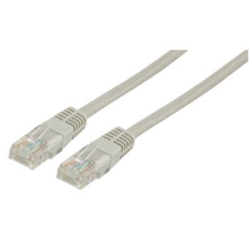 Valueline CAT5E UTP kábel 1 m szürke  (UTP-0008/1) (UTP-0008/1) kábel és adapter