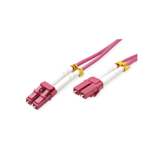Valueline Fiber Optic LC Összekötő Lila 1m 21.99.8751 kábel és adapter