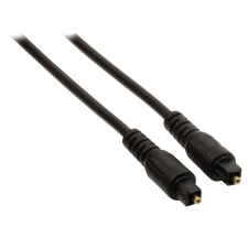 Valueline Nedis Toslink - Toslink Optikai Audiokábel 5m (TosLink apa - TosLink apa) Fekete audió/videó kellék, kábel és adapter
