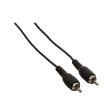 Valueline RCA kábel 5.0m, 1xRCA apa - 1xRCA apa (VLAP24100B50) kábel és adapter