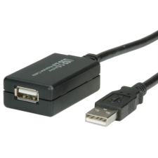 Valueline USB Hosszabbító Fekete 10m 12.99.1110 kábel és adapter
