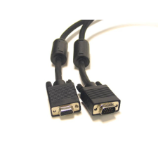 Valueline ValueLine VLCP59100B50 D-SUB hosszabbító kábel 5m Fekete kábel és adapter