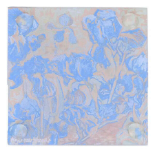 Van Gogh Íriszek üveg poháralátét - 10,5x10,5 cm konyhai eszköz