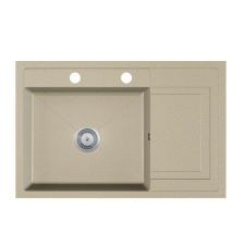  Vancouver V80-52B Gránit mosogató Szifonnal (bézs) mosogatótálca