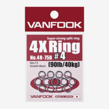  Vanfook 4R-75B 4X Ring 4 karika 13db horgászkiegészítő