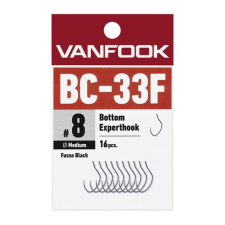  Vanfook BC-33F 6 szakáll nélküli horog 16db horog