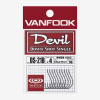  Vanfook DS-21R Devil 6 dropshot horog 10db