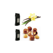  Vanília és macadamdió ízű szemes kávé csomag kávé