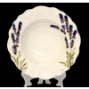 Vanilia Kerámia 52-24 Violin levendulás mélytányér,kerámia,kézzel festett, 24cm, V.K.52-24