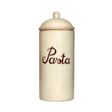 Vanilia Kerámia Romantikus tésztatartó,natúr,kerámia,kézzel festett-dia10x26cm papírárú, csomagoló és tárolóeszköz