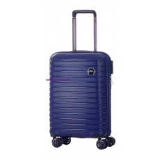  Vanille nagy méretű kék bőrönd, 72cmx49cmx32cm-keményfalú