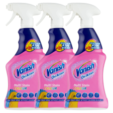 Vanish Oxi Action Folteltávolító előkezelő spray 3x500ml tisztító- és takarítószer, higiénia
